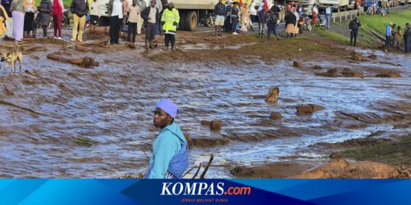 Bendungan Runtuh Akibat Hujan Lebat di Kenya Barat, 40 Orang Tewas