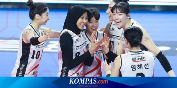 Red Sparks Vs Indonesia All Star, Asa Lahirkan Penerus Megawati