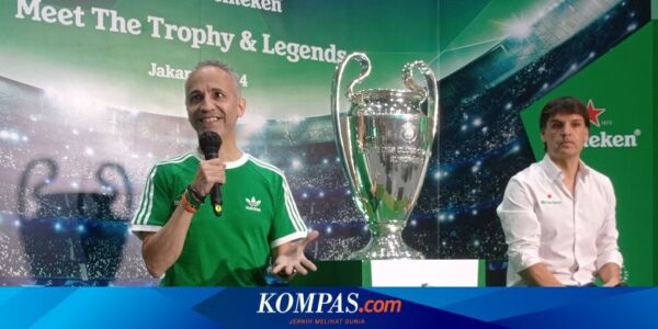 Trofi Liga Champions ke Indonesia, Morientes dan Vidic Turut Serta