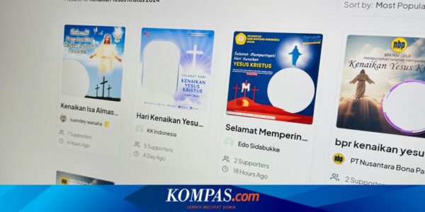 30 Link Twibbon Hari Kenaikan Yesus Kristus 2024 yang Menarik buat Dibagikan ke Medsos