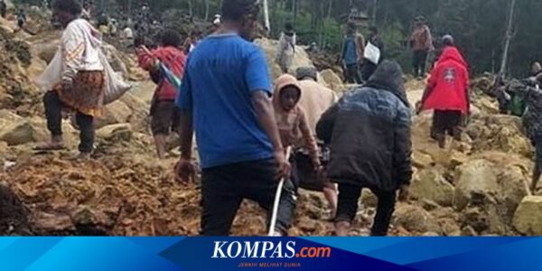 300 Orang Lebih Terkubur Tanah Longsor di Papua Nugini