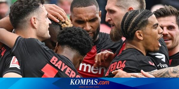 Bayer Leverkusen 50 Laga Tak Terkalahkan, Xabi Alonso Incar Tiga Gelar