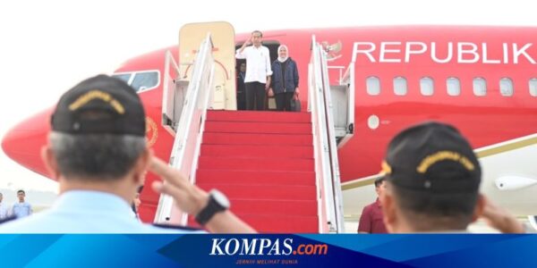 Bertolak ke Sumbar, Jokowi dan Iriana Akan Tinjau Lokasi Banjir Bandang