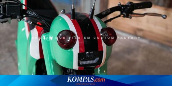 Bikin Motor Belalang Tempur ala Ksatria Baja Hitam, Segini Biayanya