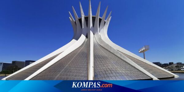 Brasilia Punya Gereja Unik Berbentuk Buket Bunga, Seperti Apa?