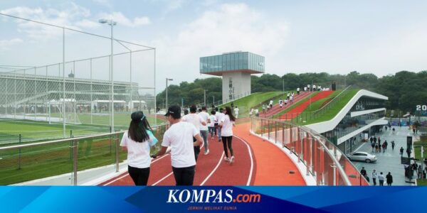 China Bangun Lapangan Olahraga di Atap Gedung