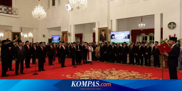 Diminta Mundur oleh TKN, Berikut 6 Menteri PDI-P dalam Periode Kedua Jokowi