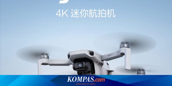 DJI Mini 4K Resmi, Drone Setelapak Tangan Bisa Rekam Video 4K