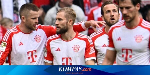 Hasil Bayern Muenchen Vs Mainz 8-1, Kane Tiga Gol Bavarian Pesta Gol
