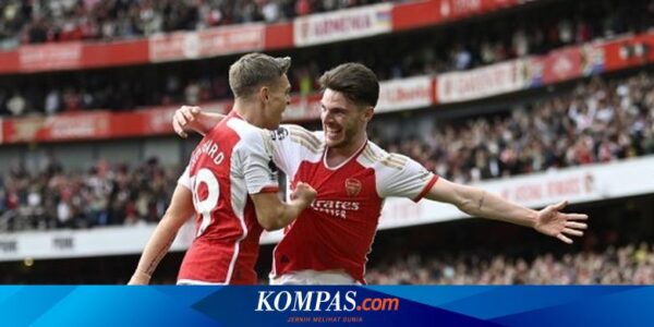 Hasil dan Klasemen Liga Inggris: Arsenal-Man City Pesta, Perburuan Gelar Sengit