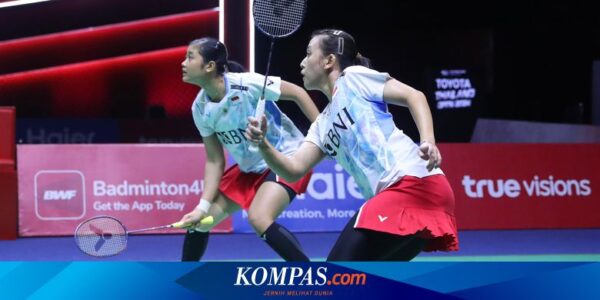 Hasil Final Thailand Open 2024, Ana/Tiwi Runner-up