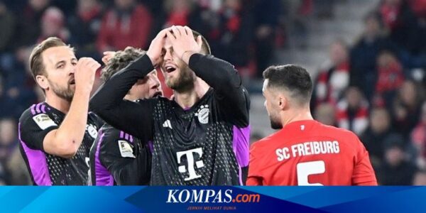 Hasil Freiburg Vs Bayern Muenchen 2-2, Kane dkk Terselip Lagi dan Lagi