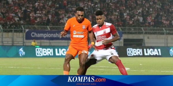 Hasil Madura United Vs Borneo FC: Gol Penalti Jaja, Madura United Menang