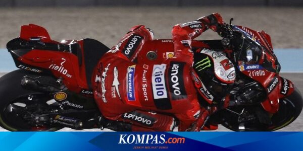 Hasil MotoGP Qatar 2023: Bagnaia Drama Finis Kedua, Jorge Martin Dapat Bencana