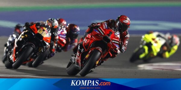 Hasil MotoGP Qatar 2024, Bagnaia Pemenang di Sirkuit Lusail