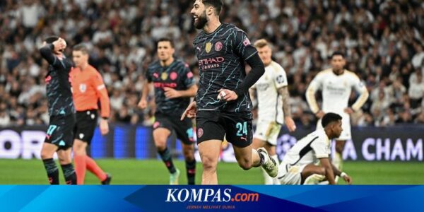 Hasil Real Madrid vs Man City 3-3: Hujan 6 Gol di Bernabeu