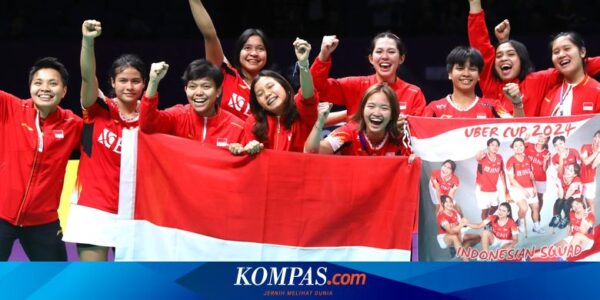 Indonesia Vs China di Final Uber Cup 2024, Ulangan 16 Tahun Silam