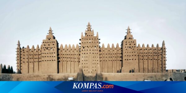 Intip Uniknya Arsitektur Masjid Agung Djenne di Afrika Barat