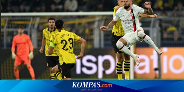 Jadwal Liga Champions Malam Ini, Dortmund Vs PSG