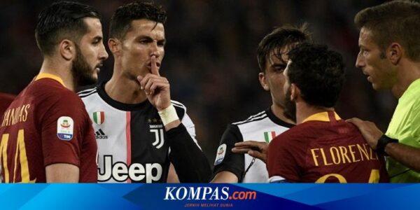 Jadwal Liga Italia Pekan Ke-19, Bigmatch Roma Vs Juventus