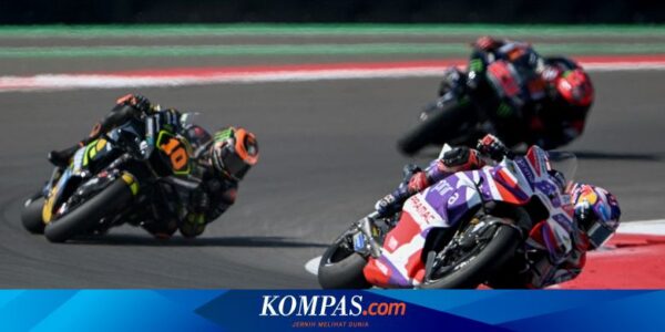 Jadwal Siaran Langsung MotoGP Thailand 2023, Balapan Pukul 15.00 WIB