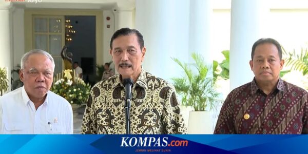 Jokowi Gelar Ratas World Water Forum Ke-10, Luhut: Persiapan Sudah Final