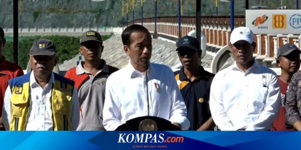 Jokowi Resmikan Bendungan Tiu Suntuk di Sumbawa Barat, Total Anggaran Rp 1,4 Triliun