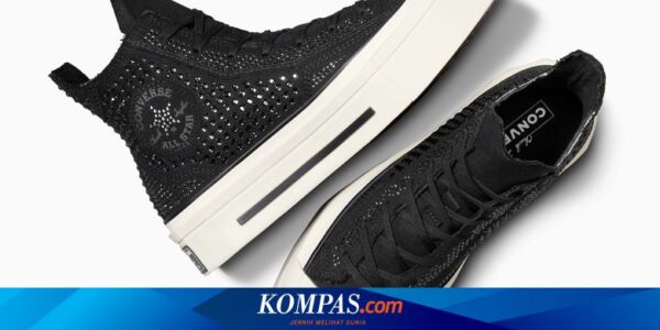 Ketika Sepatu Kanvas Bertaburan Kristal, Simpel Pun Menjadi Mewah