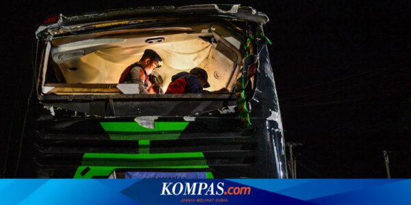 KNKT Investigasi Kecelakaan Bus Siswa SMK Lingga Kencana di Subang