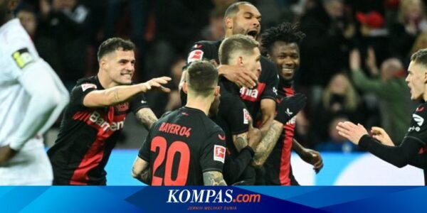 Leverkusen Menang Lagi, Pasukan Alonso Ukir Sejarah, Lewati Bayern