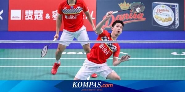 Link Live Streaming Final Fuzhou China Open, Selangkah Lagi Marcus/Kevin Pertahankan Gelar Juara