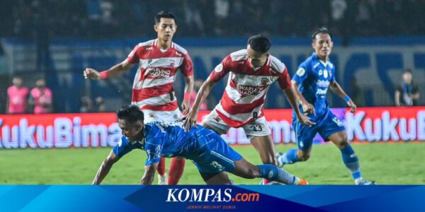 Madura United Terhukum Persib Bandung karena Kelalaian