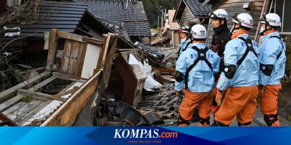 Mayoritas Bangunan Kayu Rusak Pasca Gempa di Ishikawa Jepang