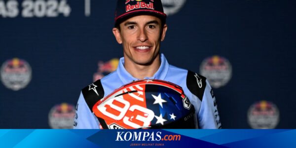 MotoGP Amerika, Marc Marquez Pakai Helm Khusus