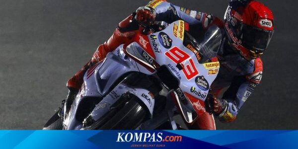 MotoGP Qatar 2024: Marquez Tak Naik Podium, Tak Rasakan Frustrasi