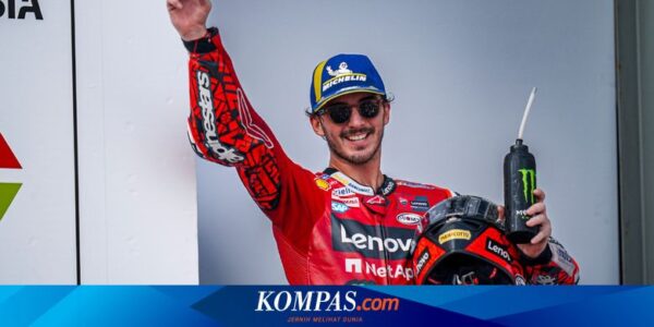 MotoGP Valencia 2023: Kans Bagnaia Juara, Berjuang Sendiri Tanpa Bantuan Ducati