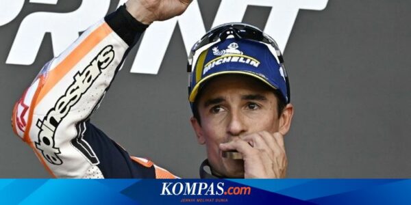 MotoGP Valencia 2023: Tangis Marquez dan Kado untuk Honda