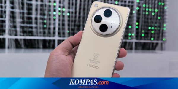 Oppo Find N3 Edisi Liga Champions Rilis di Indonesia, Bonus Merchandise UCL