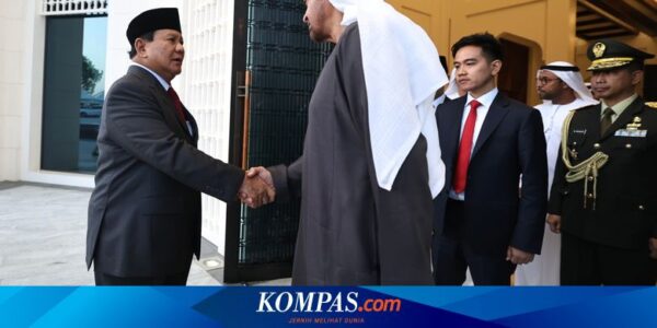 Prabowo Ajak Gibran Bertemu Presiden MBZ