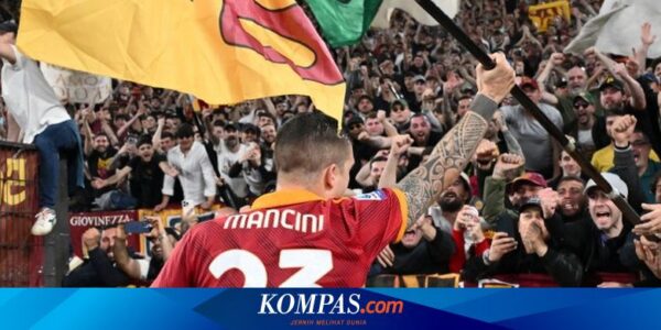 Roma Vs Lazio: Mancini Bawa Bendera Tikus, Picu Kontroversi seperti Totti