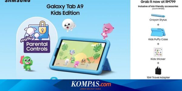 Samsung Galaxy Tab A9 Kids Edition Meluncur, Tablet Murah untuk Anak-anak