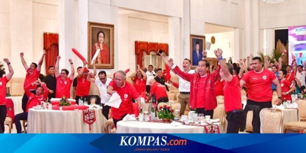 Semangati Timnas, Jokowi: Masih Ada Harapan Juara 3, Jangan Menyerah