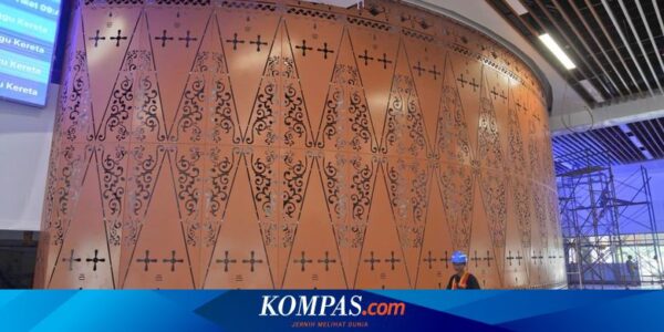 Setiap Stasiun Kereta Cepat Jakarta-Bandung Dihiasi Motif Budaya Lokal