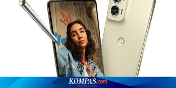 Smartphone Moto G Stylus 5G 2024 Meluncur dengan Pena Digital untuk Corat-coret