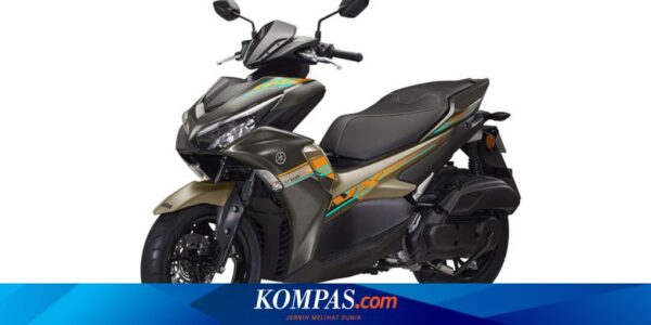 Tampilan Yamaha Aerox Baru Makin Elegan di Malaysia