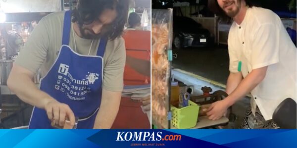 Terungkap Identitas Penjual Sotong di Thailand yang Viral karena Mirip Aktor Keanu Reeves