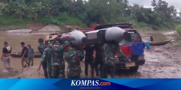 TNI AL Terjunkan Satgas SAR Bantu Cari Korban Banjir Sumbar