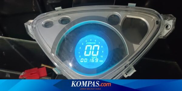 Ubah Speedometer Jarum jadi LCD, Modal Rp 1 Juta