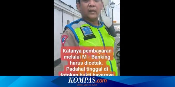 Video Viral Polisi Minta Bukti Bayar Tilang Dicetak, Mana yang Benar?