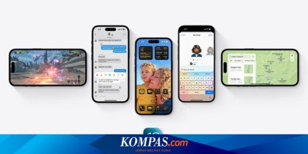 10 Fitur iOS 18 Terbaru, Ada AI, Kustomisasi Layar “Home”, Game Mode, dll